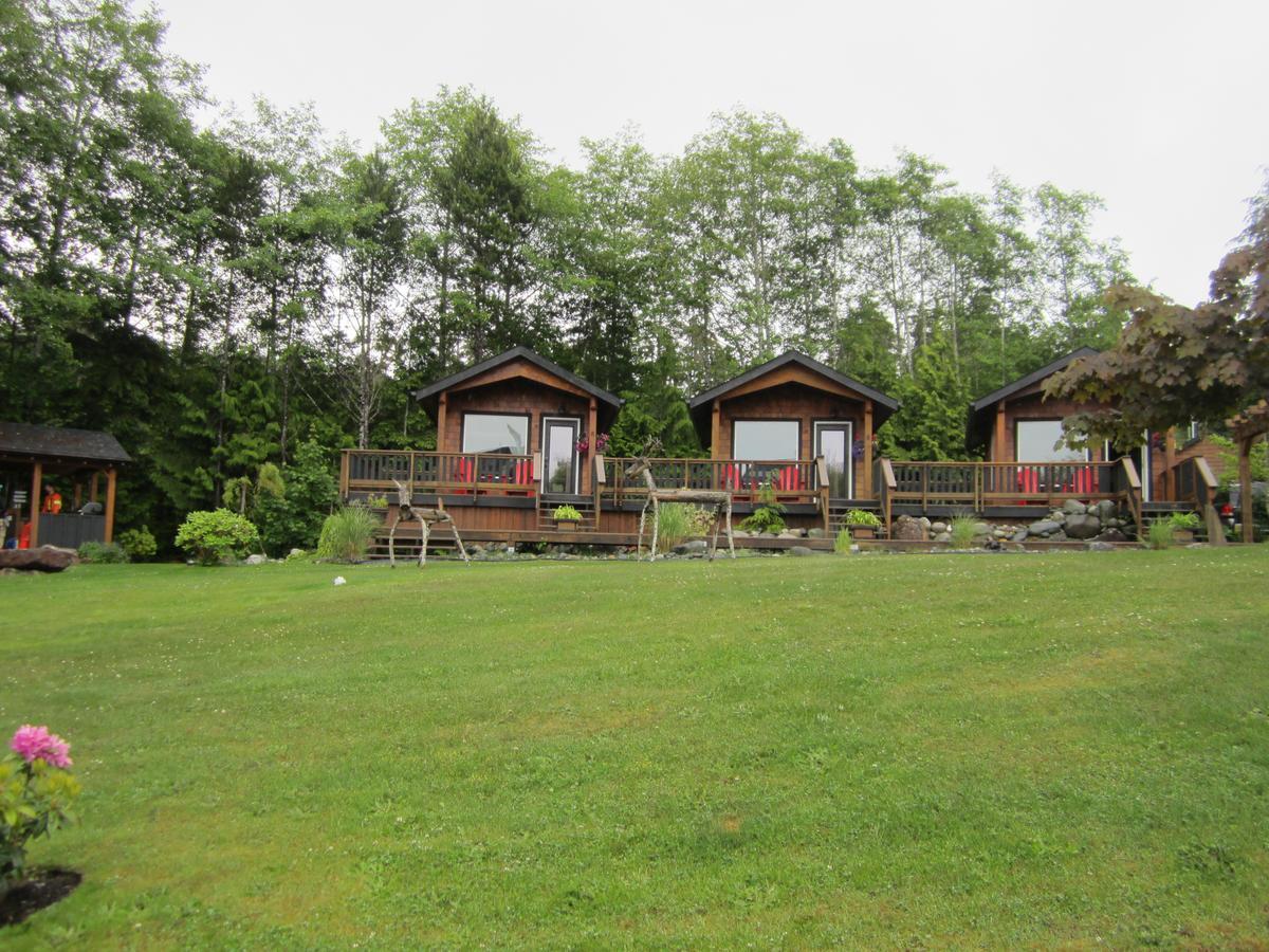 Hotel Ecoscape Cabins Port Hardy Exterior foto